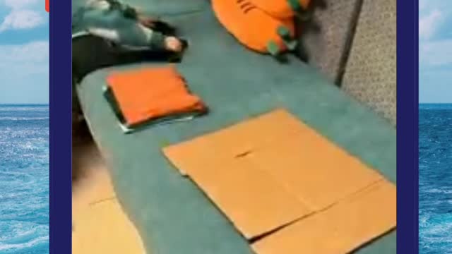 😱😱 un niño sabe doblar ropa mejor que yo 😂😂