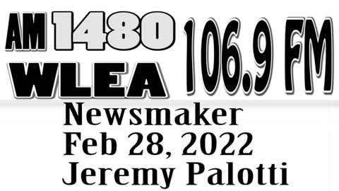 Wlea Newsmaker, February 28, 2022, Hornell School Superintendent Jeremy Palotti