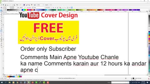 how to make Free Rumble and Youtube Cover Design