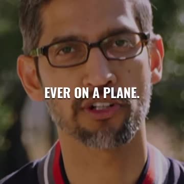 Success asks for sacrifices. ⚡ Speaker: Sundar Pichai