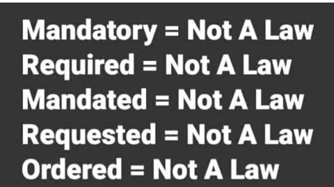 Mandatory Defined...