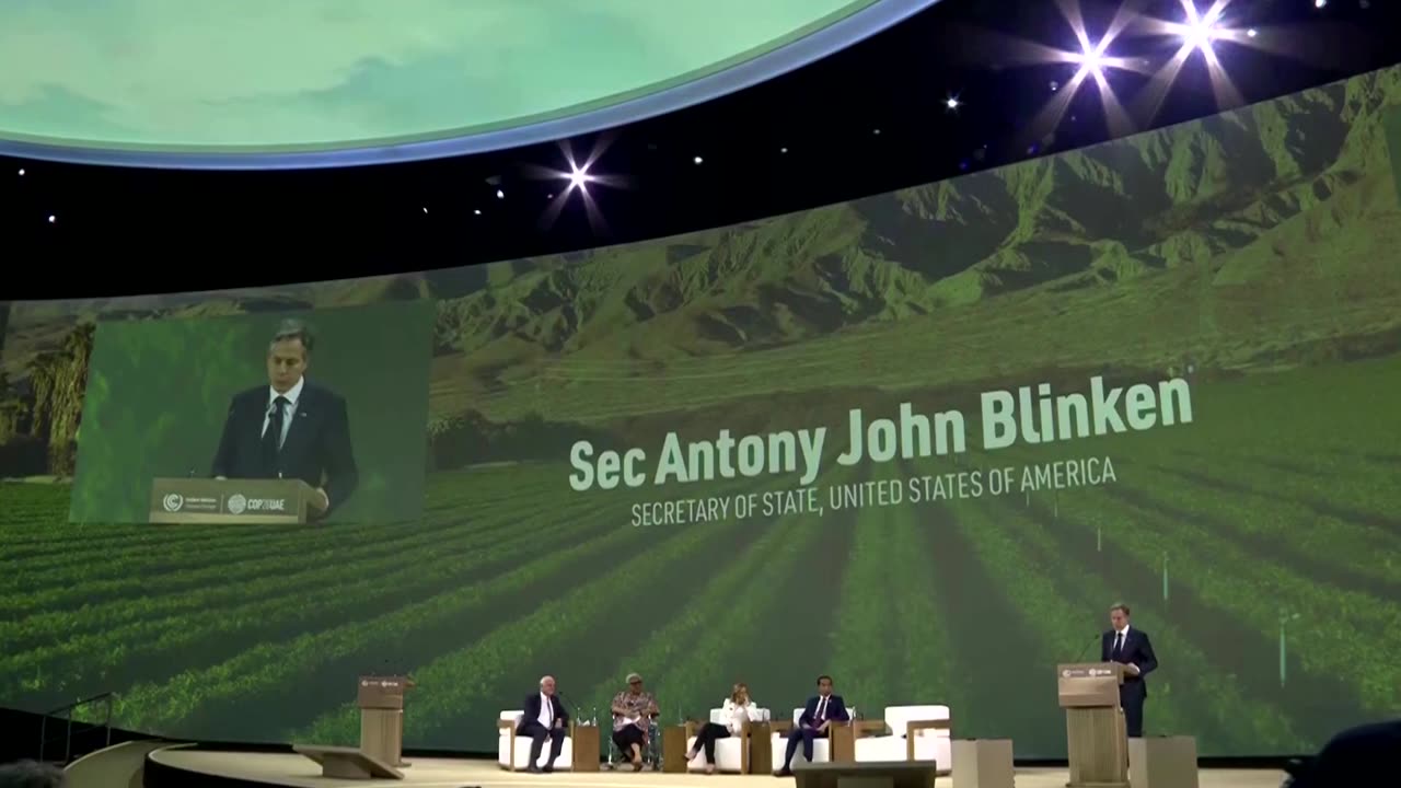 At COP28, Blinken warns of escalating food crisis