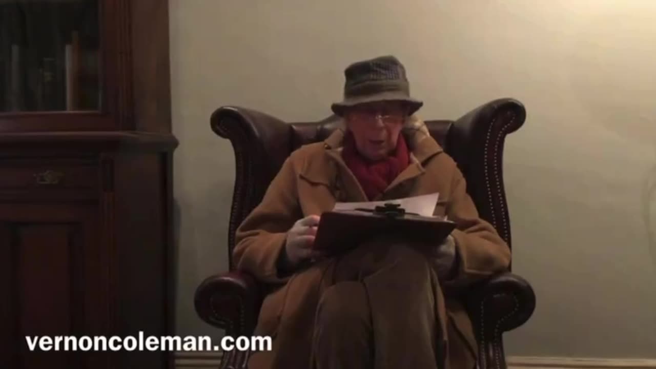 Dr. Vernon Coleman — An old man in a chair — Video #334