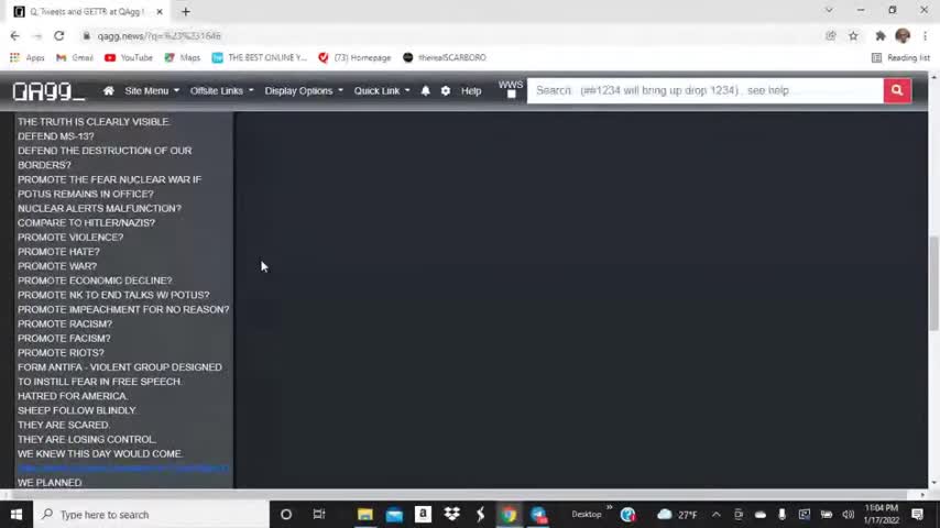 TRUMP AND PATRIOT REPORT UPDATE 01/18/2022