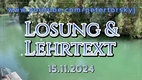 Lossung % Lehrtext 151124