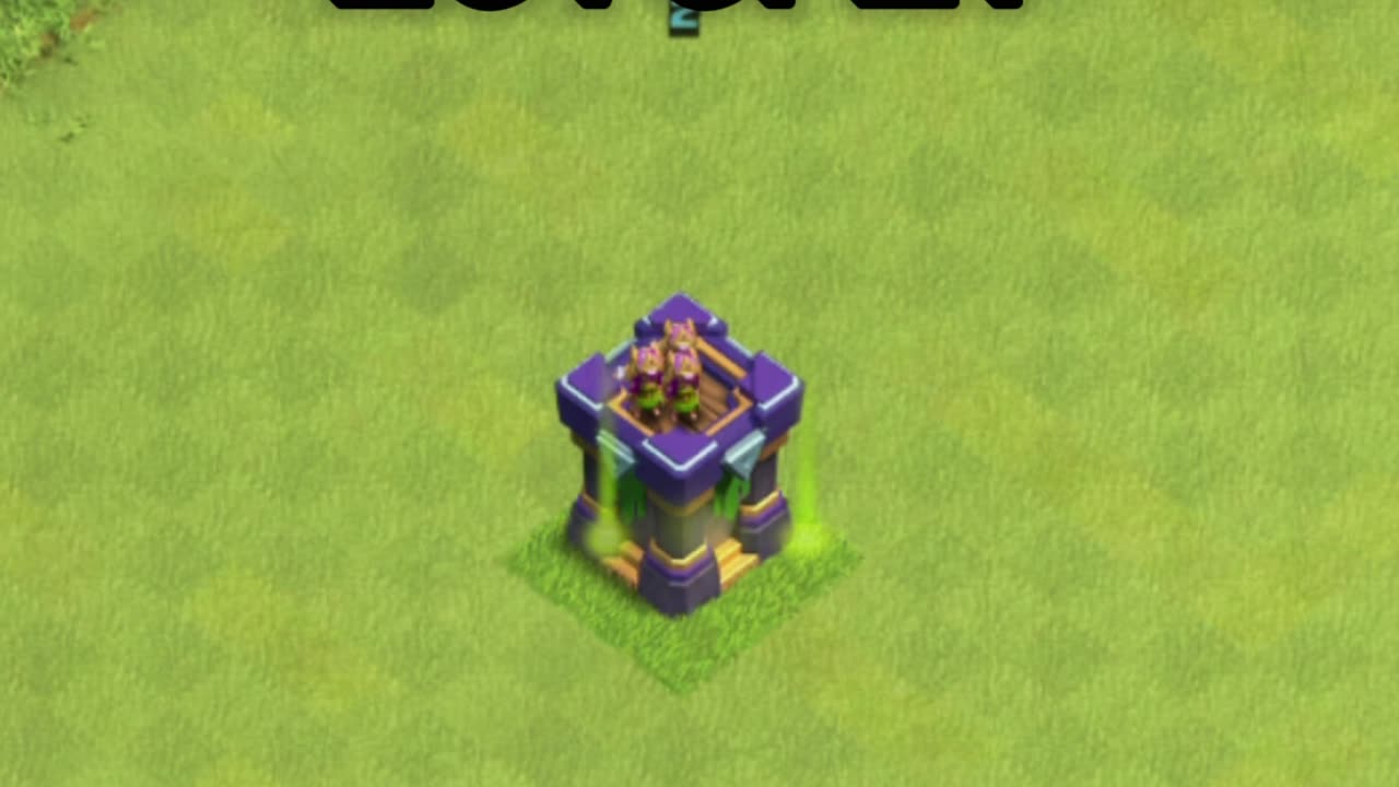 COC Archer Tower Normal To Max // To Day I Update four wizard Tower Let's go #coc #shorts #gaming 💖