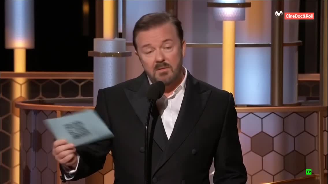 Reminiscing - Ricky Gervais at the Golden Globes 2020