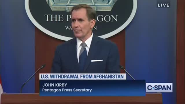 John Kirby says counterterrorism strikes are not the same as an enduring mission