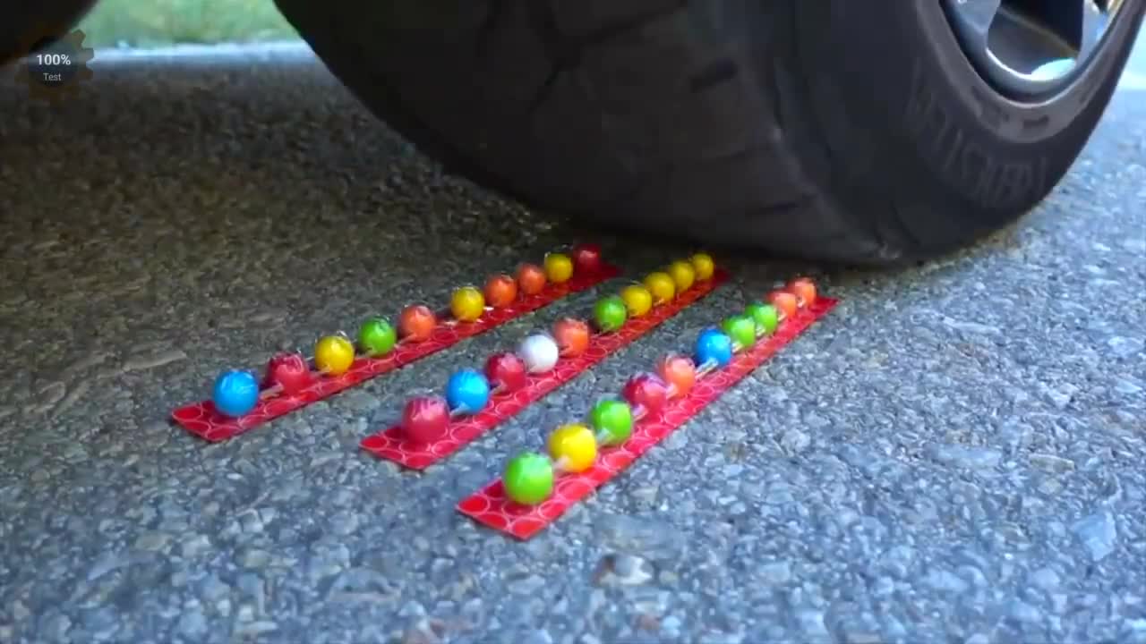 De cock bottle blast cars tyre interesting video