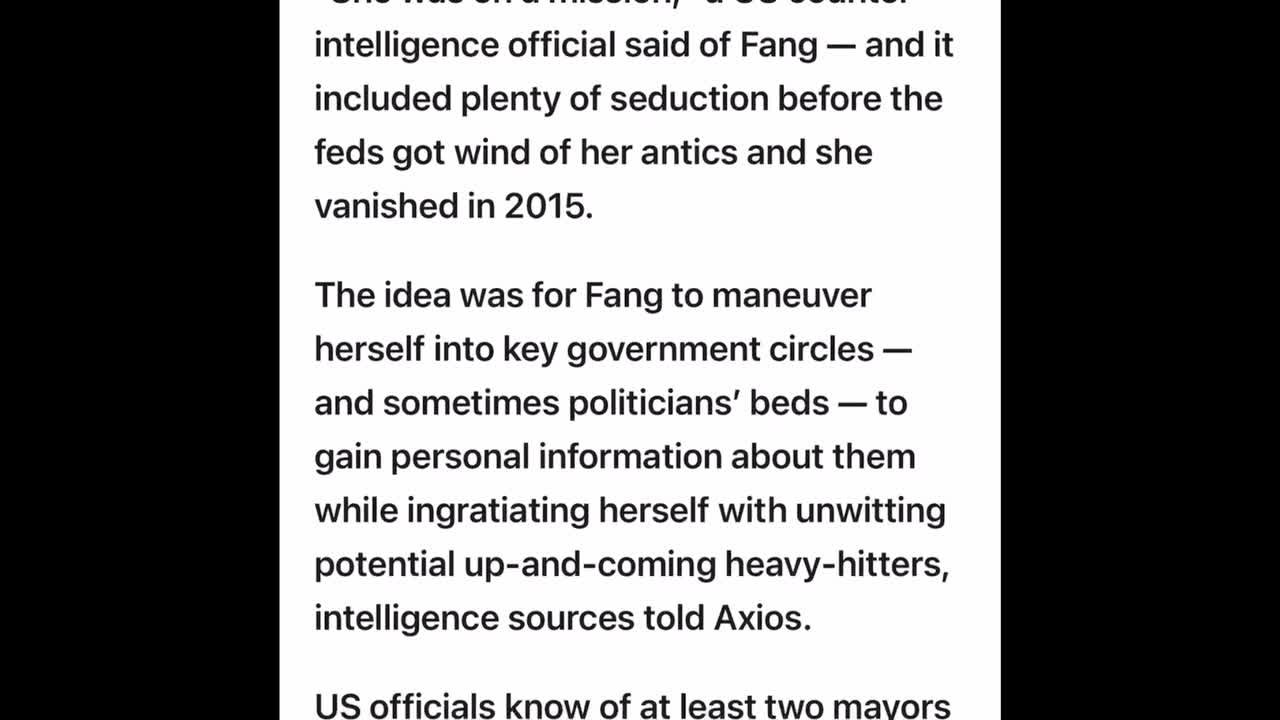 Sex, Lies, Intelligence Committees ... Wait For It ... & Facebook!