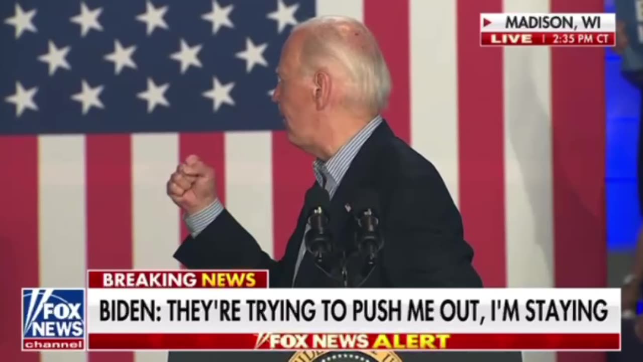 Biden: I'm running & will win again