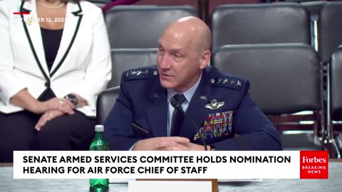 Eric Schmitt Calls On Air Force Nominee To-Protect The Reputation Of Our Military From Woke Policy