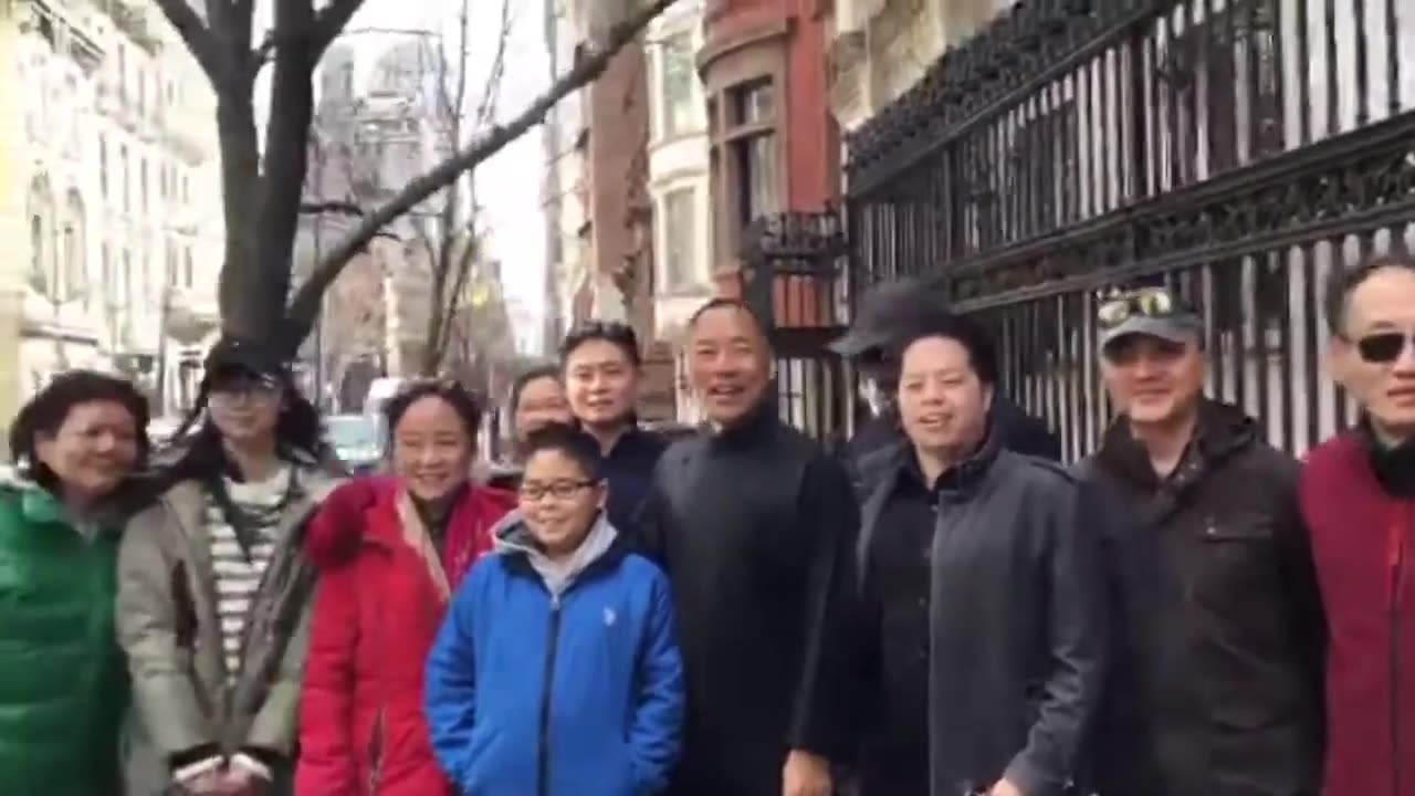 20180303文贵先生视频：出其不意，会师挺郭后援会成员! 场面感人!!!