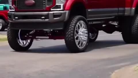 Automobile with modified tires