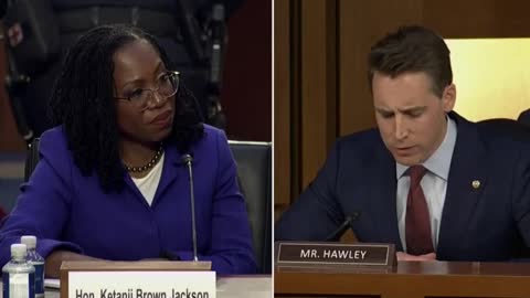 SCOTUS Hearing: Senator Hawley (R-MO) puts SCOTUS nominee, pedophile sympathizer