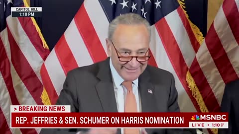 Chuck Schumer Suffers Embarrassing Moment While Endorsing Kamala Harris (VIDEO)