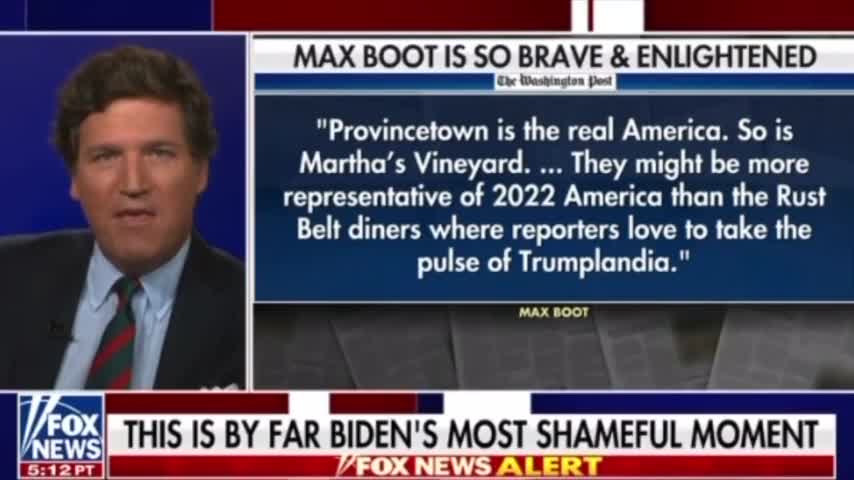 "These Are the Leaders of Biden’s Revolution!" - Tucker Trolls Hack Washington Post Journo!!
