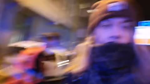 Protestul cetatenilor la Spitalul Foisor in Bucuresti; partea 2