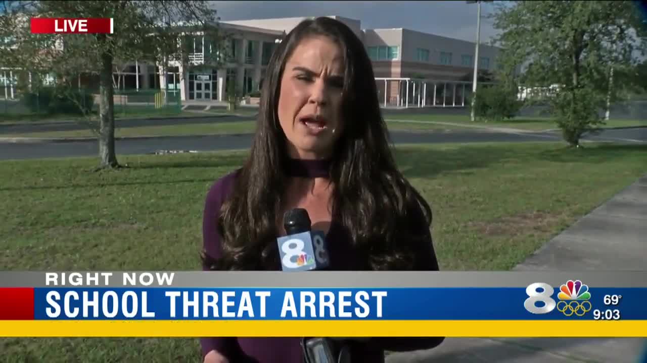 Copycat FL Student Arrested After Warning Another School: "Round 3 on Florida on Tuesday"