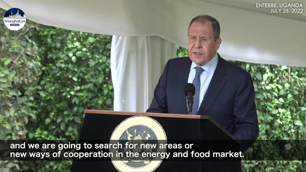 ENERGY & FOOD CRISIS HAS NOTHING TO DO WITH UKRAINE'S WAR | RUSSIAN'S LAVROV BELIEF