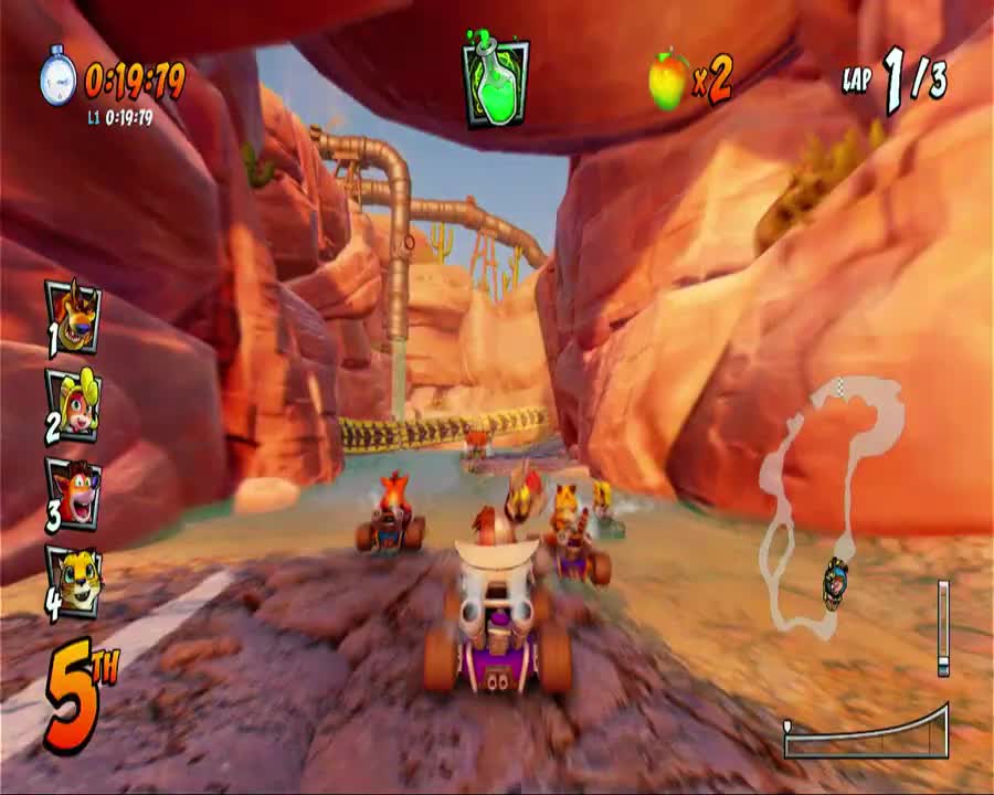 The Lost Ruins All Trophies - Crash Team Racing Nitro-Fueled (Adventure Classic Mode Part 2)