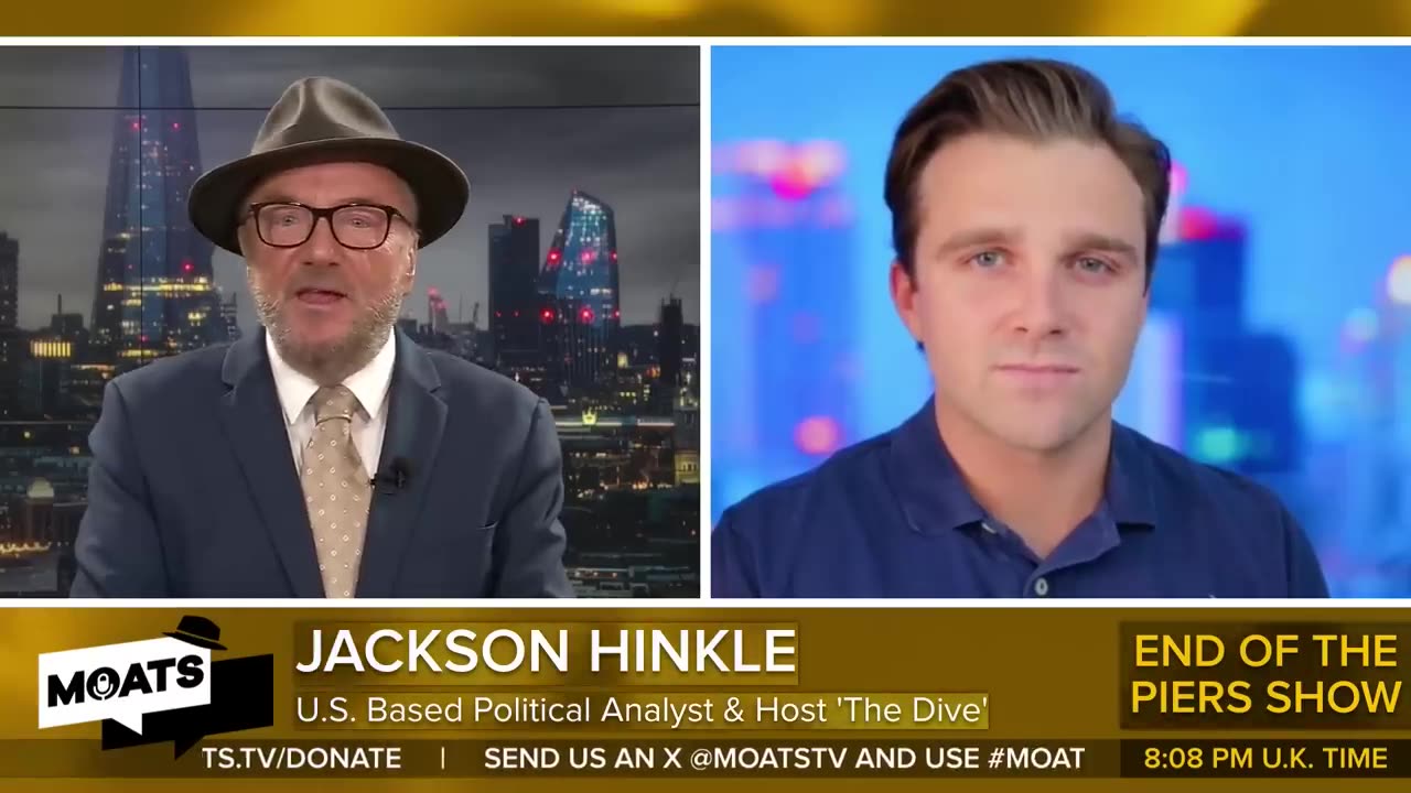 Jackson Hinkle: 'It’s the END of the Piers Morgan show | MOATS with George Galloway Ep 260