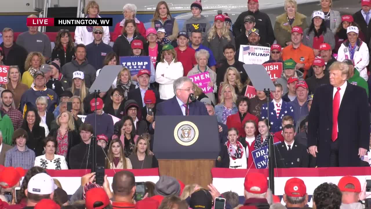 President Trump in Huntington, WV