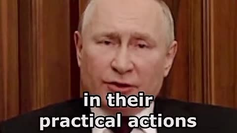 When putin says