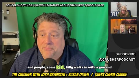 We need safe schools: USA Would Rather Argue than Stop School Shootings (short clip from The Crusher)