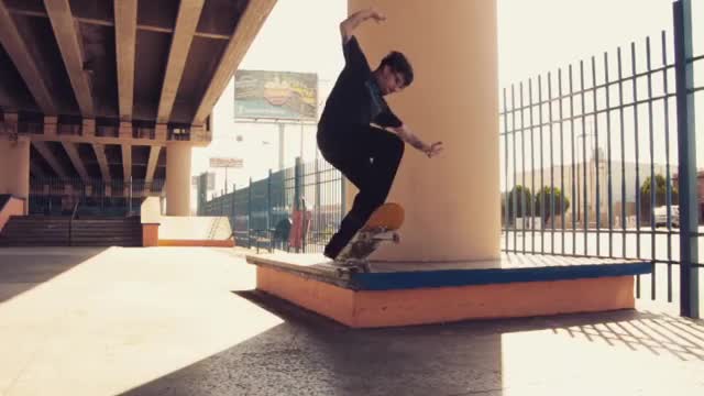 Collab copyright protection - freeway underpass skating fail