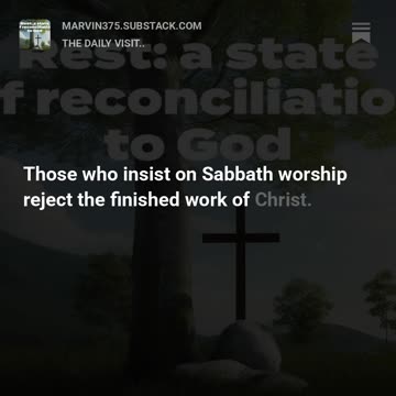 Rest and Reconciliation