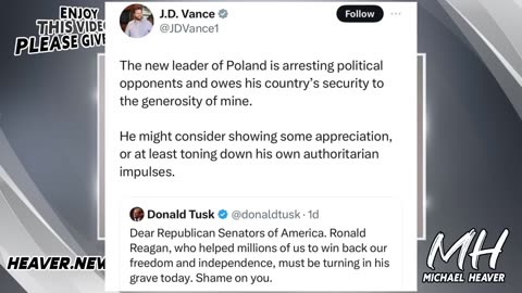 Michael Heaver - Poland’s Chaotic MELTDOWN Triggers Angry Reaction