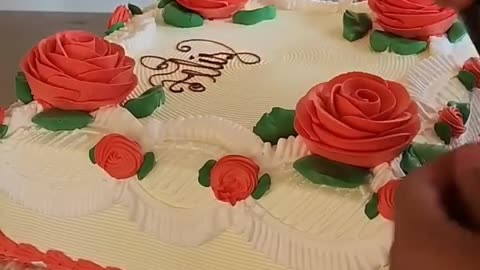 Square cake making 🎂