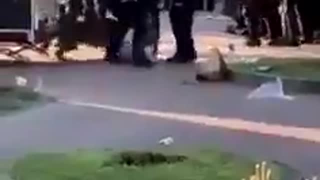 Słupsk 03-06-2021, Polish Police help.