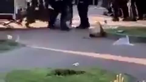 Słupsk 03-06-2021, Polish Police help.