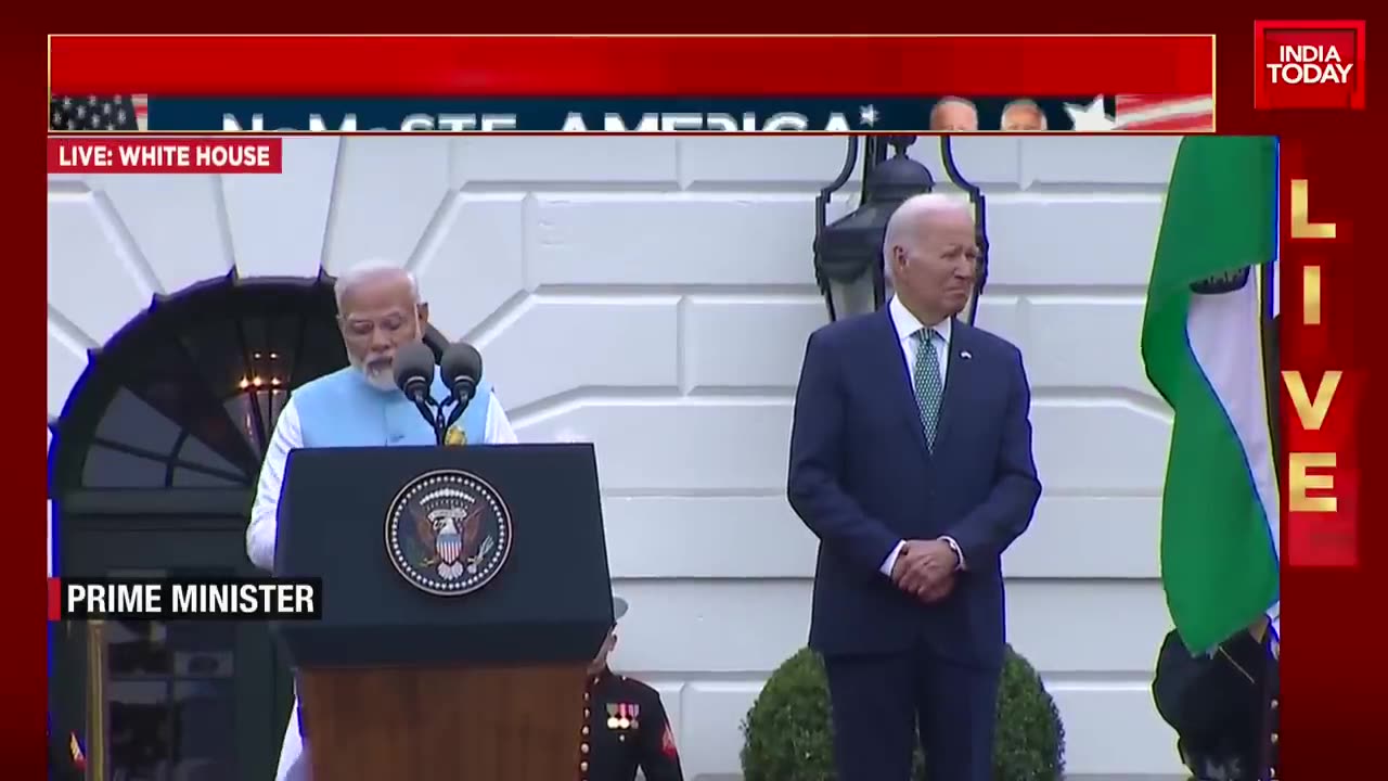 india prime minister Modi In US | Modi From The White House While He Joe Biden For His Friendship