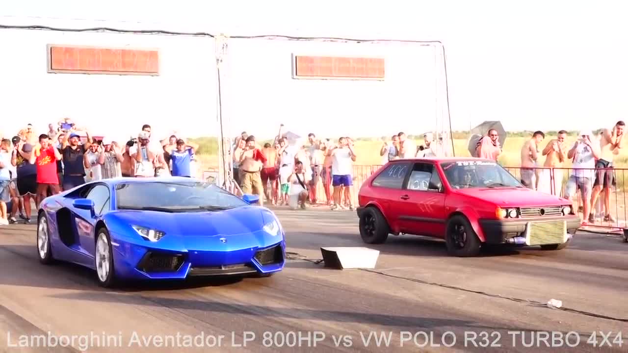 Insane Supercar Vs. Sleeper cars