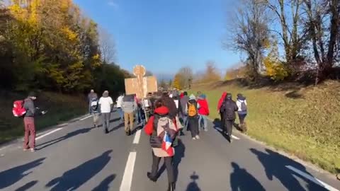 Manifestation Annecy le 06 11 2021