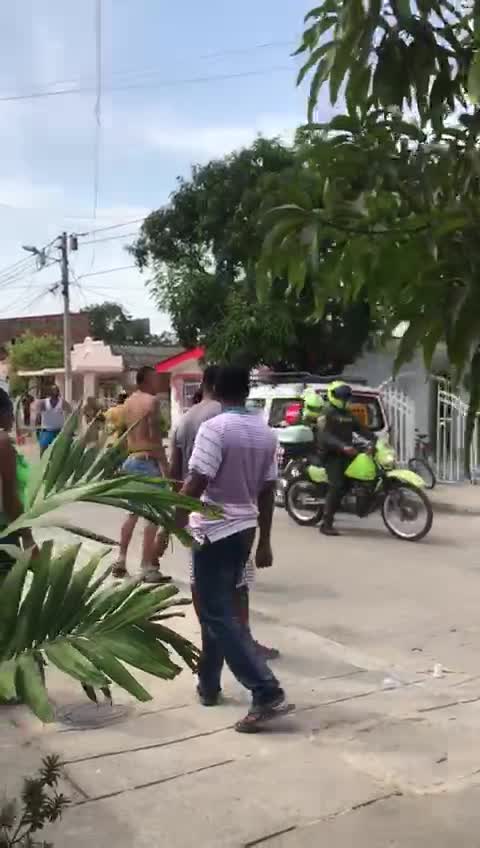 enfrentamiento en Camino del medio