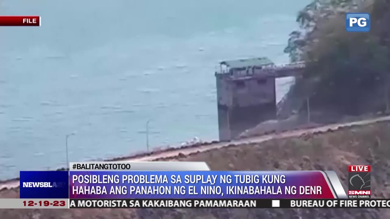 Posibleng problema sa suplay ng tubig kung hahaba ang El Niño, ikinabahala ng DENR