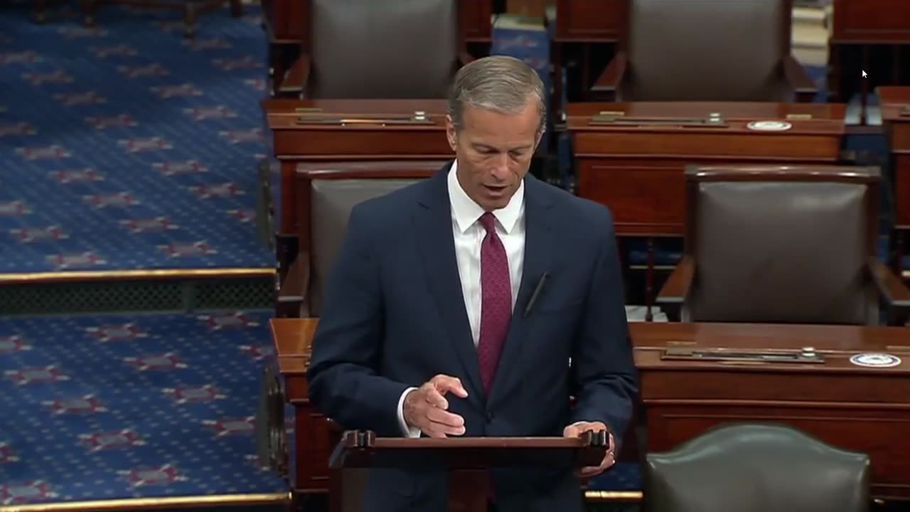 PATHETIC - John Thune Hyped Up the George Floyd Hoax