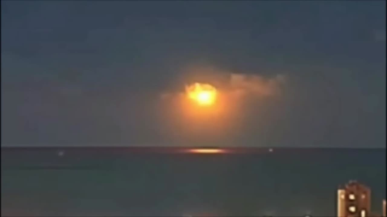 Brilliant Light Appears over Brazil