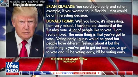 One Nation With Brian Kilmeade 9PM - 10/26/2024