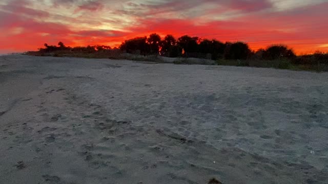 Edisto Beach SC at Sundown