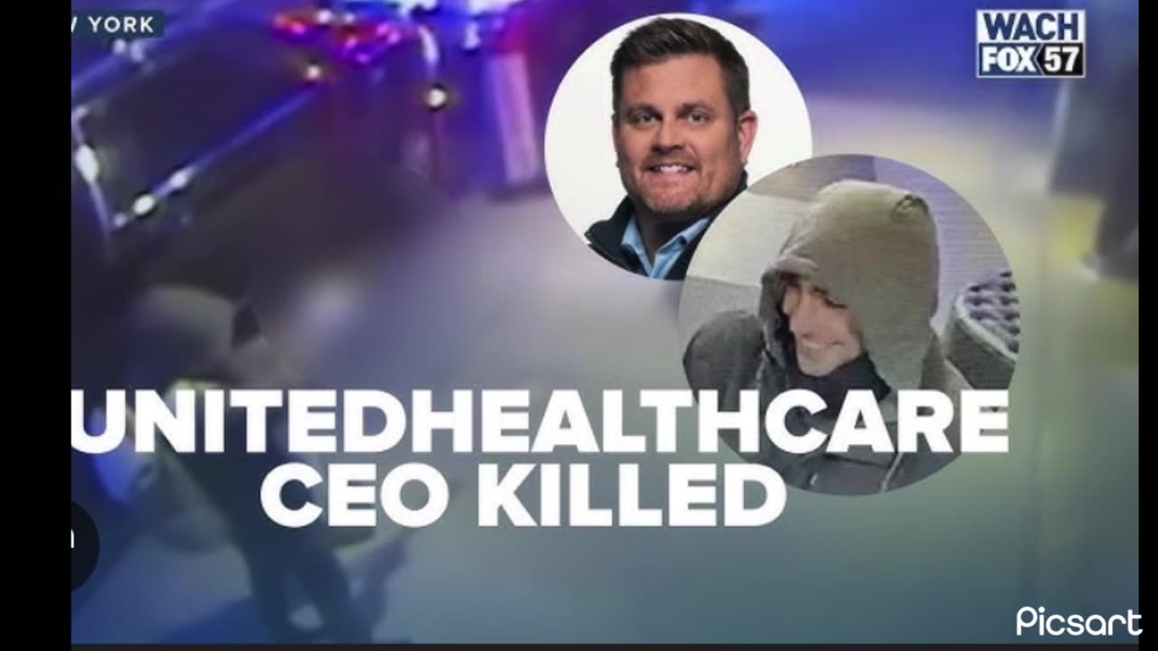 Health Insurance CEO murdered suspect caught