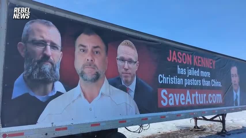 New Billboard For Pastors Jailed By Premier Jason Kenney in Canada