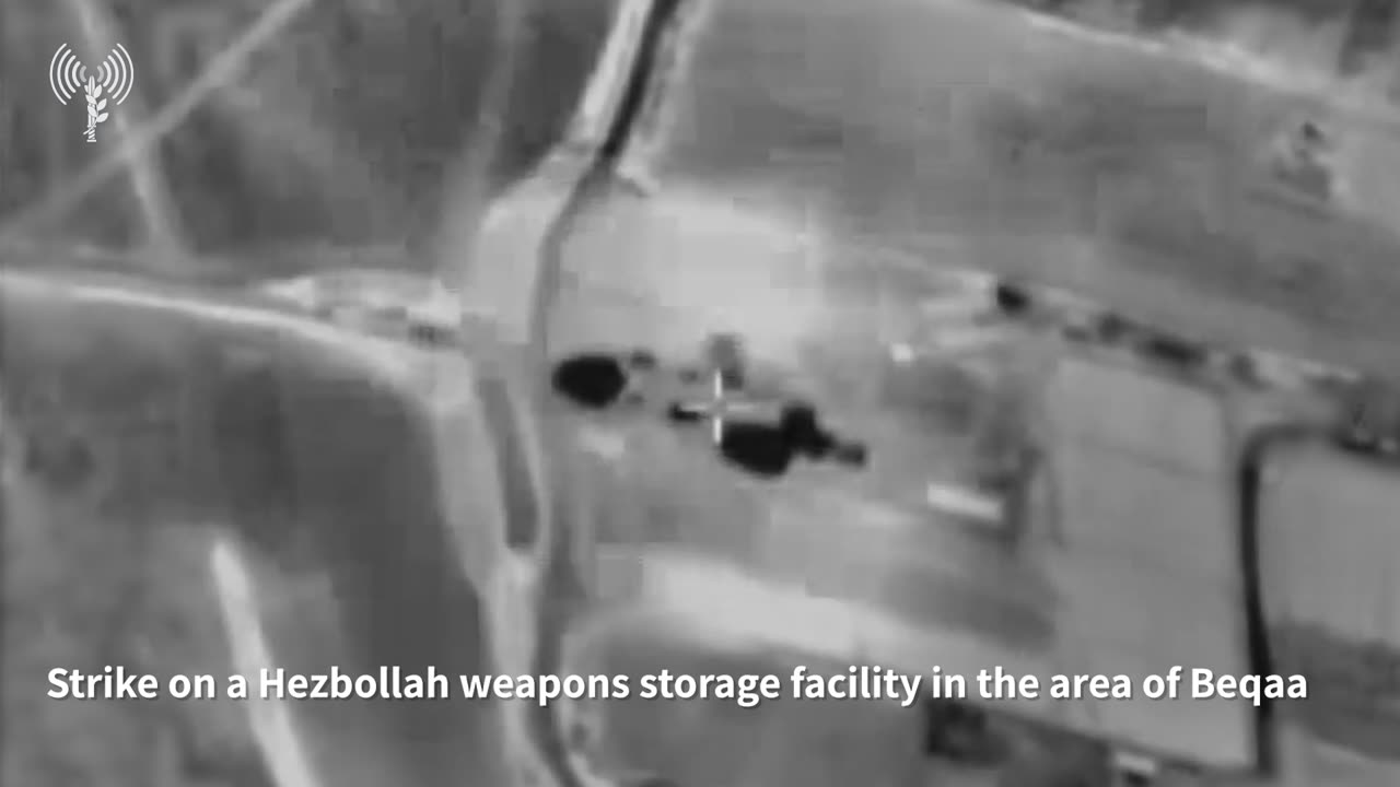 IDF: Overnight, IAF fighter jets struck a number of Hezbollah weapons storage