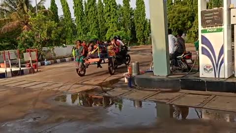 some of the tricky methods of rural people to reduced the use of petrol