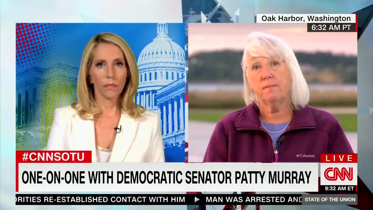 Democrat Sen. Patty Murray is asked if it was a mistake to keep children home from school for so long during the pandemic