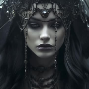 Gothic Girl | Gothic Woman | Victorian Gothic | Dark Gothic | AI Art #gothic